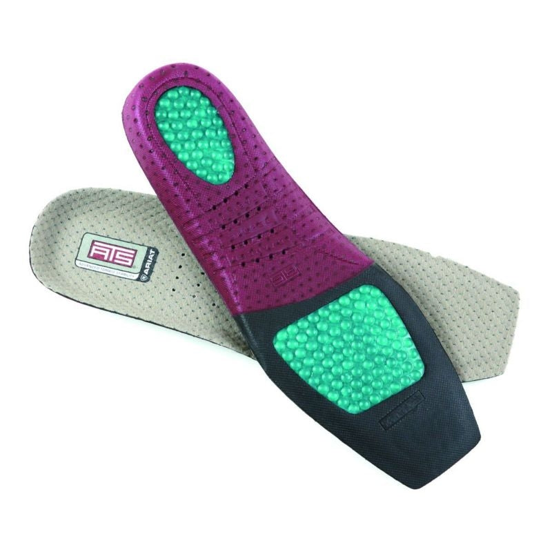 Womens Ats Footbed Wide Square Toe Insole 10 Grey