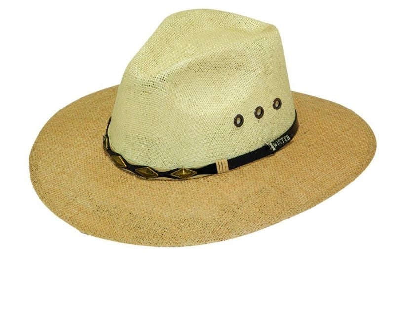 Twister 8X Indy Western Hat 6.75 Tan