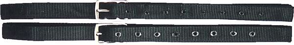 Abetta Stirrup Leathers 1x54 Black