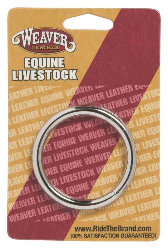 Weaver Leather Nickel Plated 2 O Ring 2