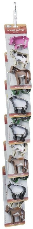 Tough1 Cookie Cutter 6 Card Prepack Farm Bk/Wh