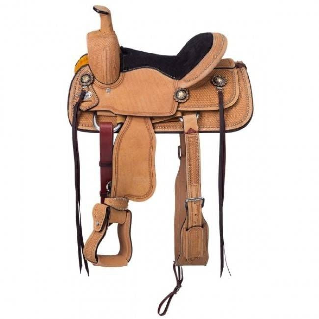 Royal King Dalton Youth Roper Saddle Package 14 Br