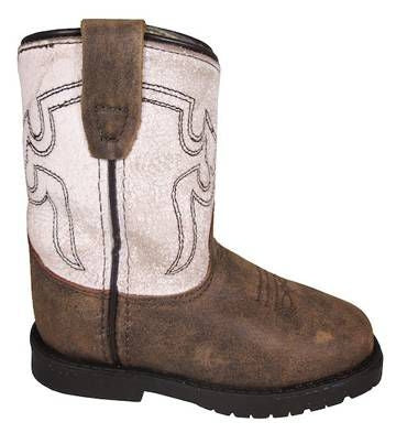 Smoky Mountain Toddler Autry Western Boots 5 Brown