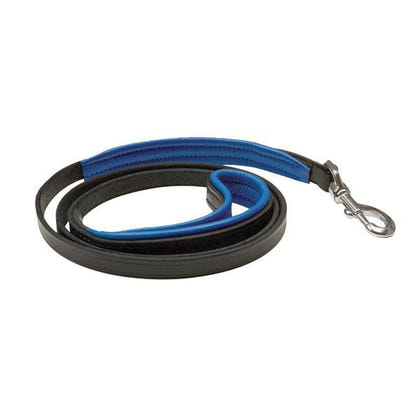 Perri's Slim Padded Leather Dog Leash 5' x 1/2 Hav