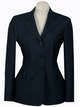 Ladies Essential Washable Show Coat 8 Regular Navy