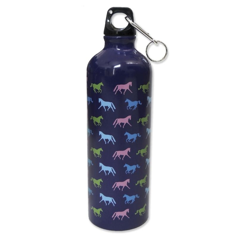 Aluminum Sports Bottle - Multi Horse 26oz Steel
