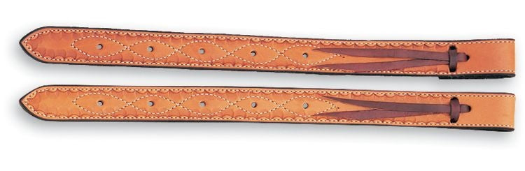 Martin Saddle Flank Billet with Camo Border Natural