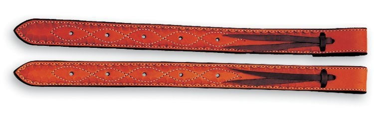 Martin Saddle Flank Billet with Camo Border Natural