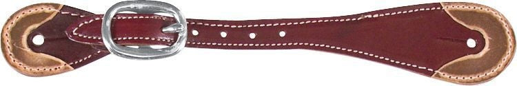 Martin Saddlery Latigo Lthr Spur Strap/Rawhide End