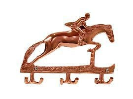 Horse Fare Copper Jumper Key Rack