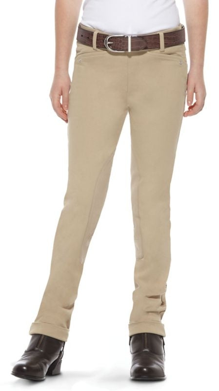Ariat Heritage Breeches Kids Knee Patch Indigo 12