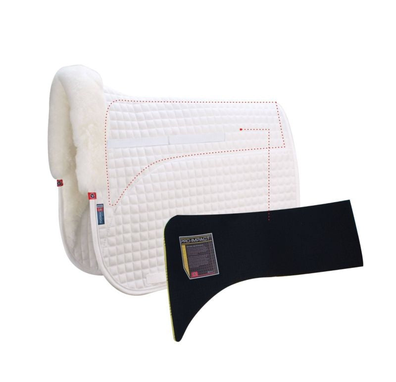 Matrix Sheepskin Dressage CompPad/ProImpact Insert