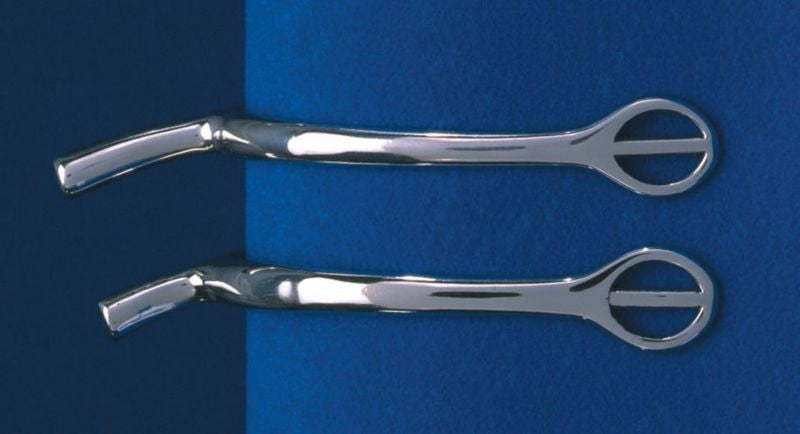 Stubben Ladies Prince Of Wales Spur 20mm Bk/Wh
