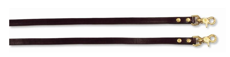 Circle Y Trigger Snap Split TrailRein 5/8x7.5ft Br
