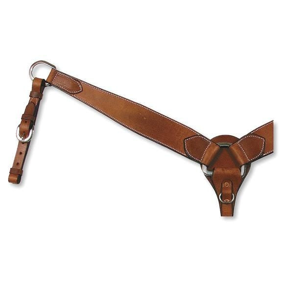 Circle Y Tapered Harness Leather Breast Collar