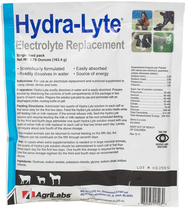 Agrilabs Hydra Lyte 18 Lb 50 Dose