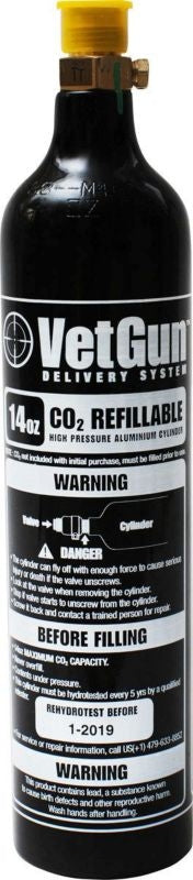 Agrilabs Vetgun Refillable Co2 Tank 14 Oz.