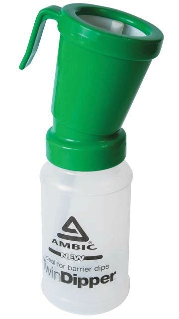 Ambic Twin Dipper Non-Return Dip Cup 300 Ml Green