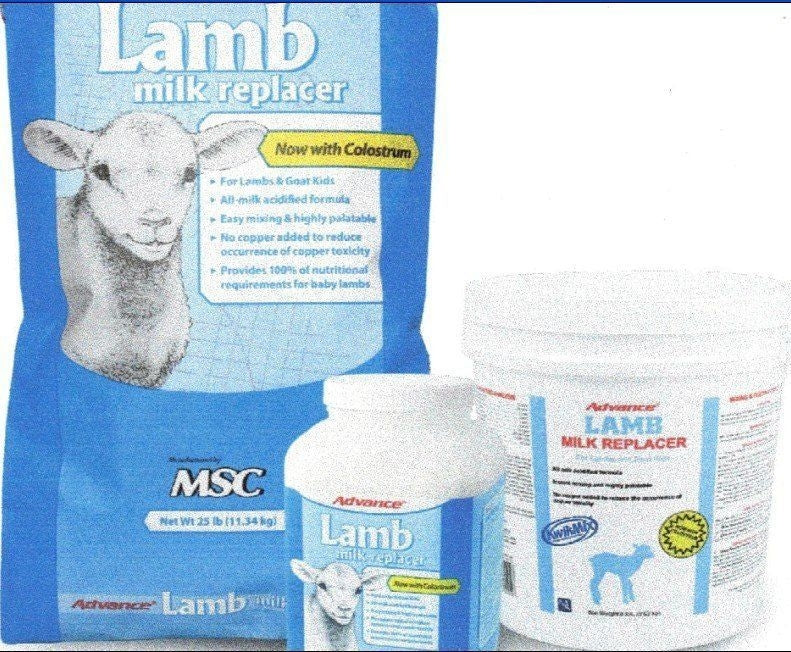Advance Acidified Lamb Milk Replacer 25 Lb