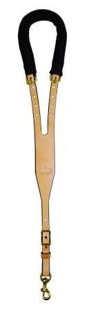 Tucker Tail Crupper Horse Black Brass
