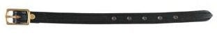 Tucker Western Fender Hobble Strap Black Brass