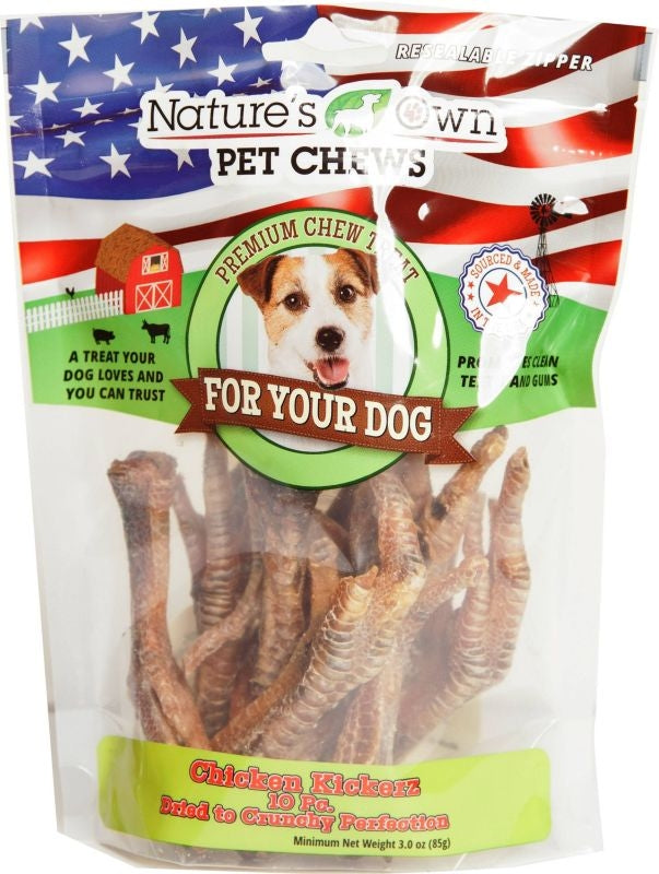 Natures Own Pet Chews Usa Chicken Kickerz 10Ct Chk