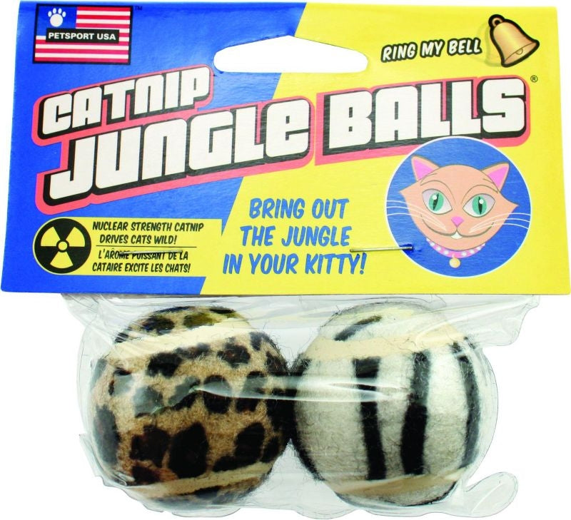 Petsport Usa Catnip Jungle Balls 2 Pack