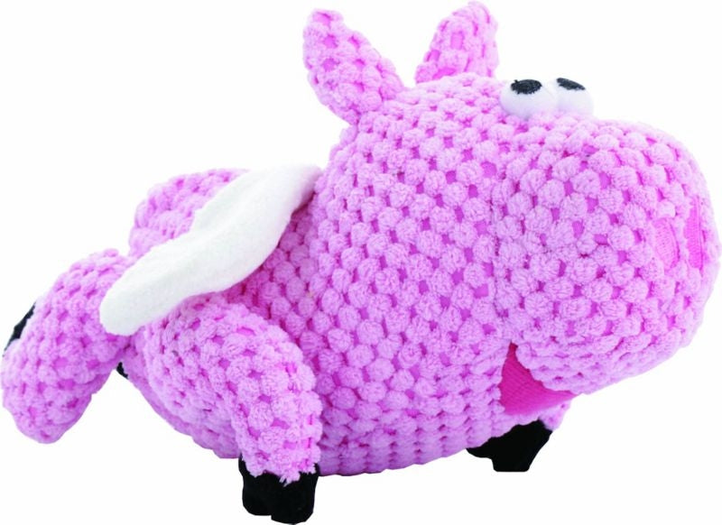 Go Dog Checkers Flying Pig Small Pink