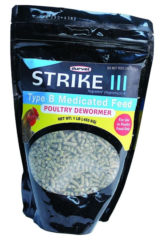 Strike Iii Natural Feed Poultry Pellets 1lb