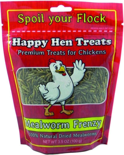 Happy Hen Treats Mealworm Frenzy Chicken Treats