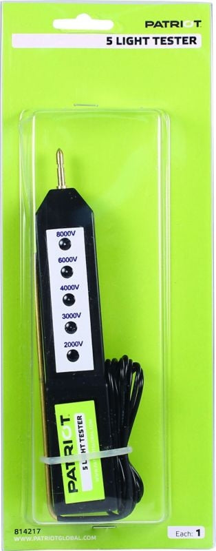 Fence Tester - 5 Light Black