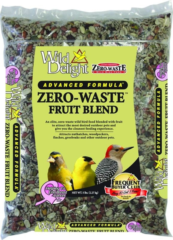 Wild Delight Zero Waste Fruit Blend Bird Food 5lb