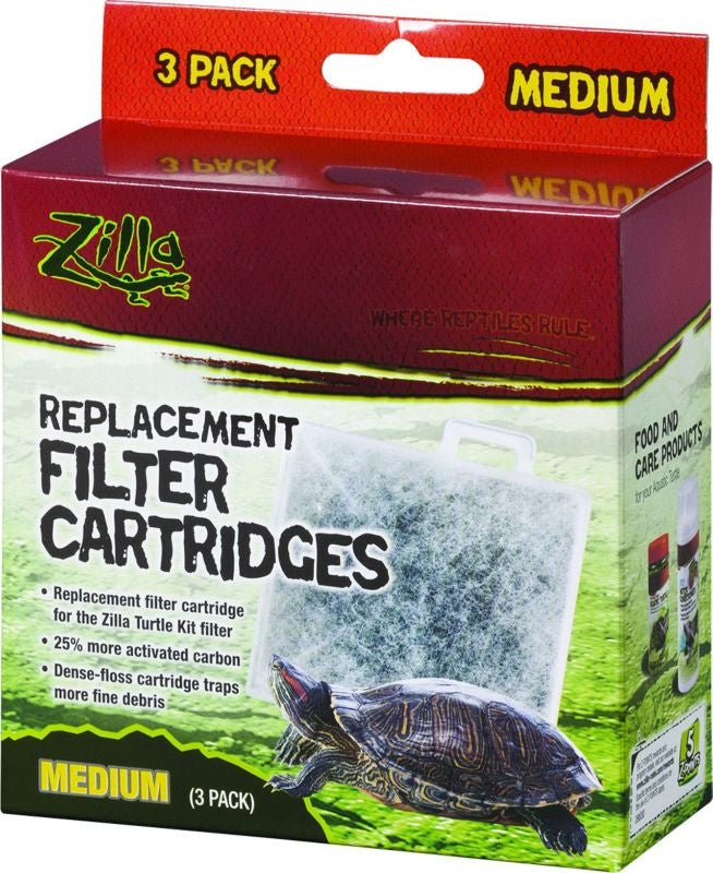 Zilla Replacement Filter Carridges MD/3 Pack