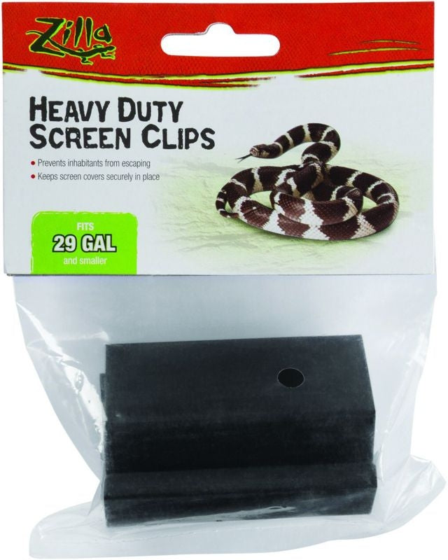 Zilla Heavy Duty Screen Clips 5-29 Gallon Steel