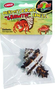 Zoo Med Hermit Crab Growth Shell M/2pk Natural