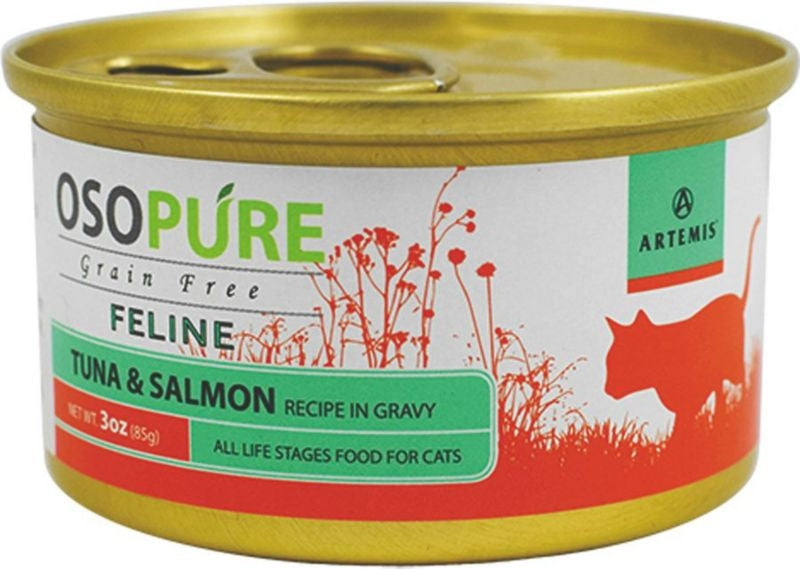 Artemis GrainFree Feline mula 3oz Tuna/Salmon