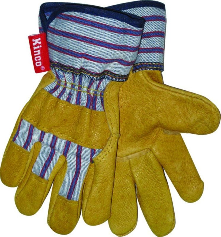 Kinco Grain Pigskin Palm Glove Youth Steel