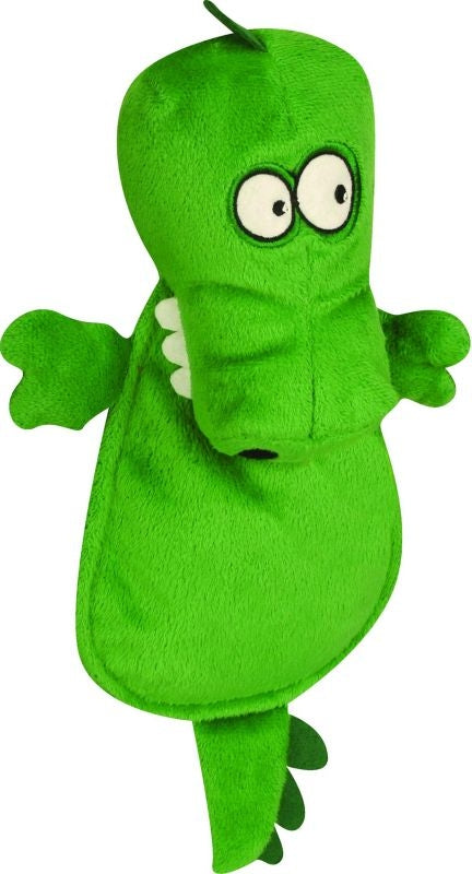 Hear Doggy Flat Ultrasonic Dog Toy Gator