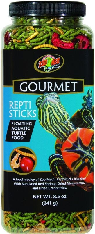 Zoo Med Gourmet Reptisticks Floating Food 4.5 Oz.