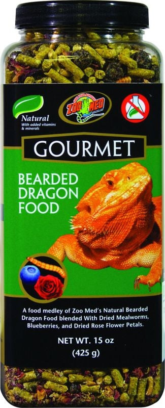 Zoo Med Gourmet Bearded Dragon Food 8.25 Oz.