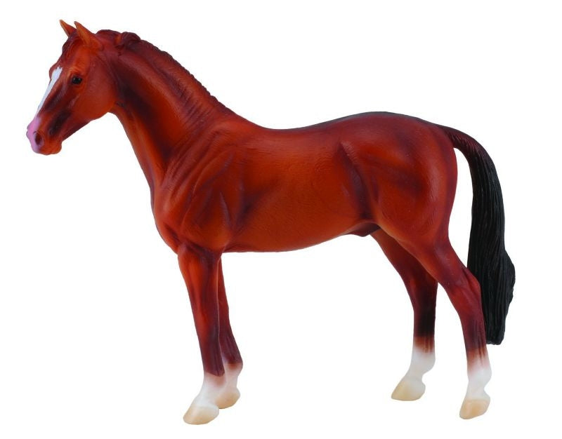 Breyer By Collecta Hanoverian Stallion Chestnut