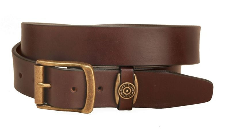 Tory Strap Belt with Signature Keeper 28 Bk/Gry