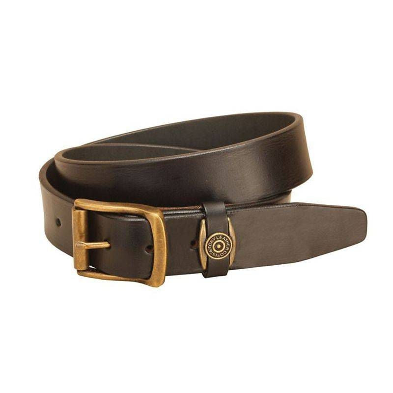 Tory Strap Belt with Signature Keeper 28 Bk/Gry