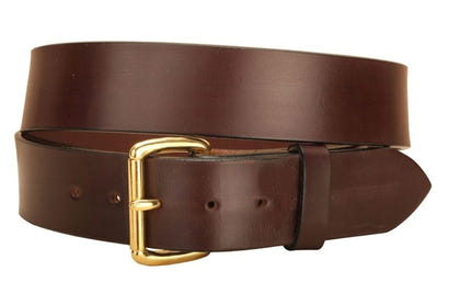 Tory Strap Belt with Roller Buckle Small Bk/Gry