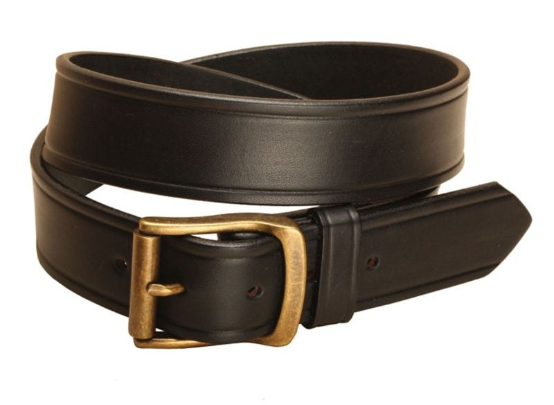 Tory 1 1/2In Plain Belt With Brass Buckle 32 Havana
