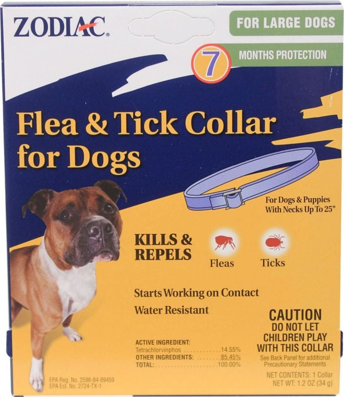 Zodiac Flea And Tick Collar For Dogs LG