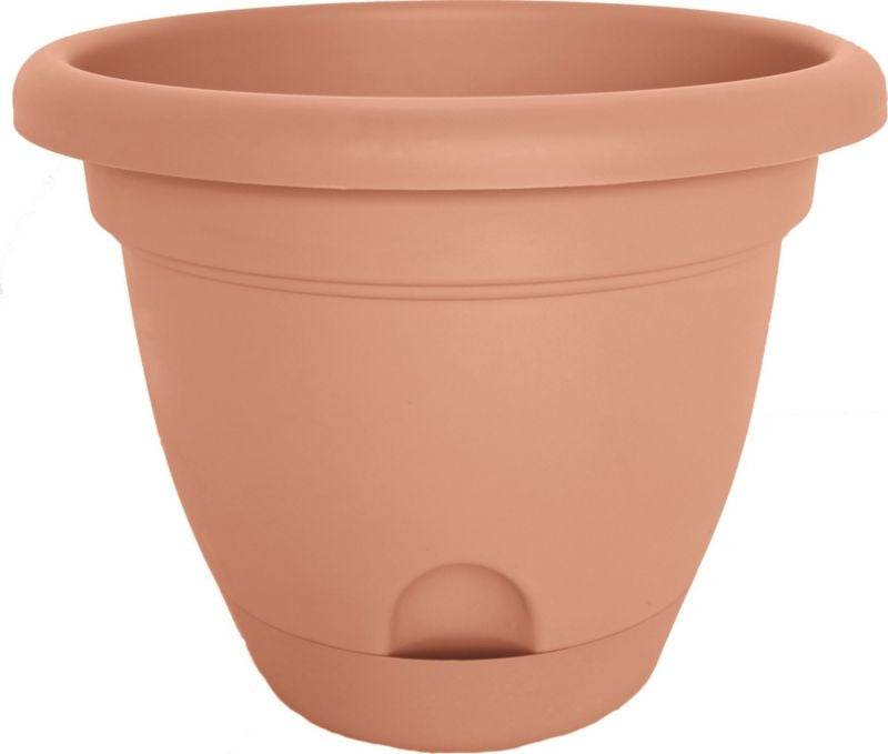 Lucca Planter 8in Terra Cotta