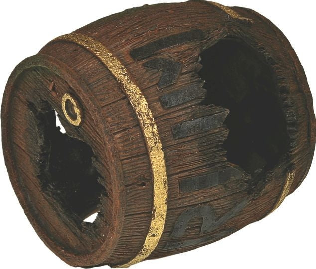 Exotic Environments Rum Barrel Horizontal Sm Brn