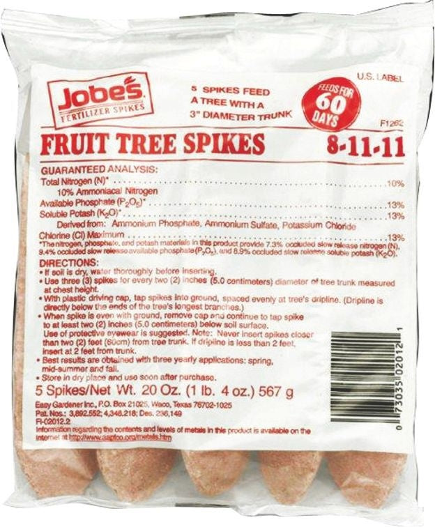 Jobefts Organics Bulk Fruit Stakes 5/Bag