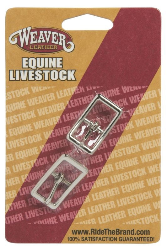 Weaver Z121 Buckle Measures.5 Wide Nickel Plated